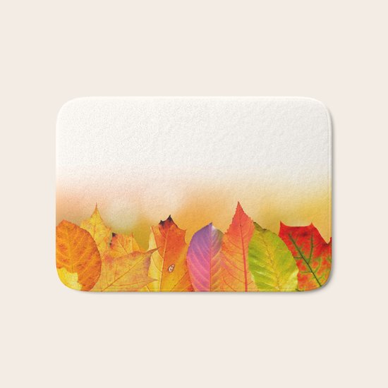 Autumn Leaves Bath Mat