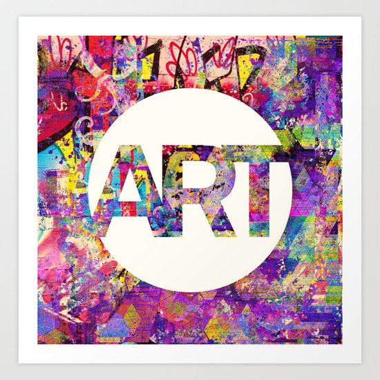 Graffiti is Art Art Print