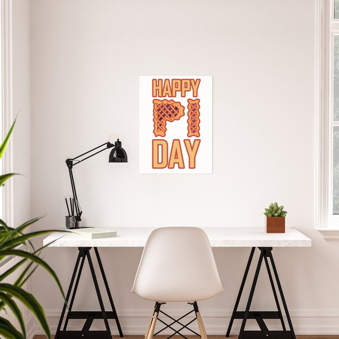 Awesome Happy Pi Day Design Gift Student Math Pie Gift Poster By Nik007