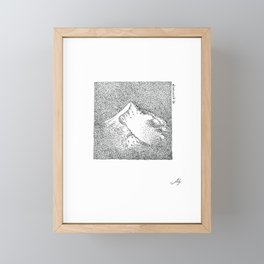 Mt. McLoughlin Framed Mini Art Print