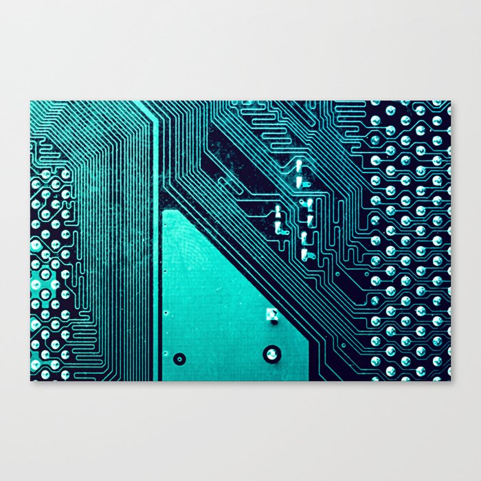 Circuit board Canvas Print