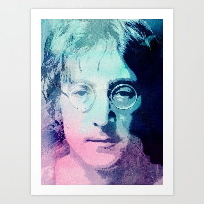 John Lennon Art Print by dada22 | Society6