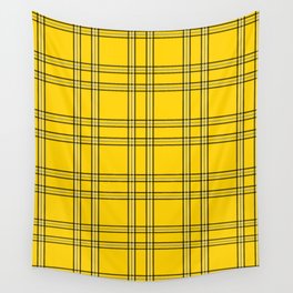 Clueless Plaid Wall Tapestry
