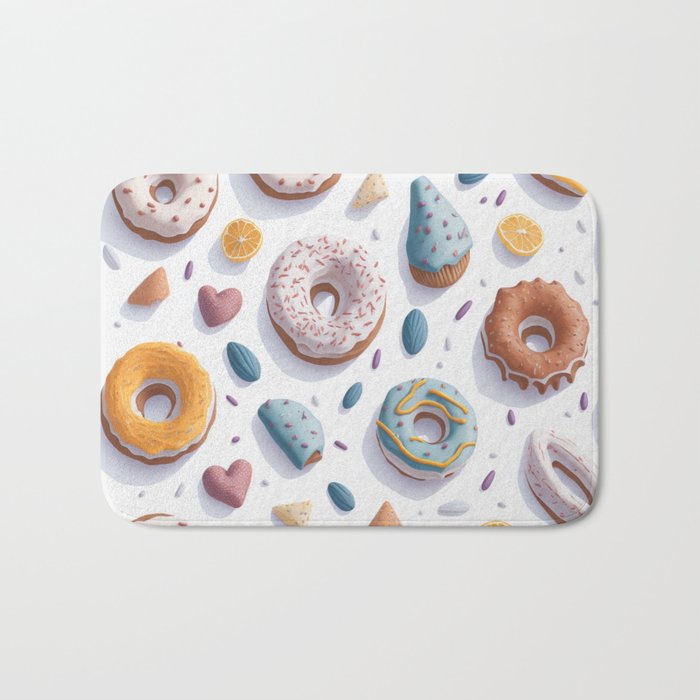 Delicious Doughnut Bath Mat