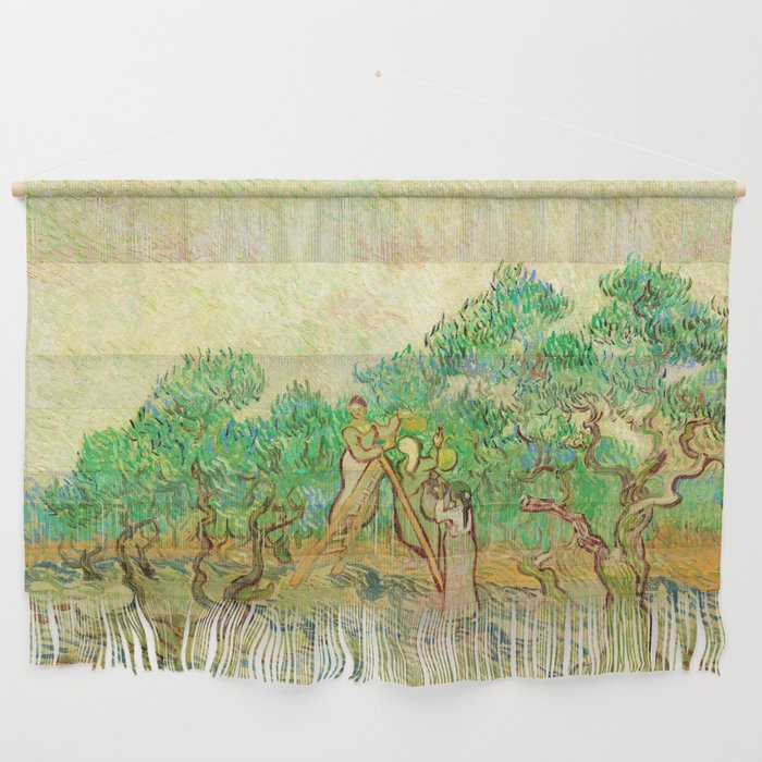 Vincent van Gogh "The Olive Orchard, 1889" Wall Hanging