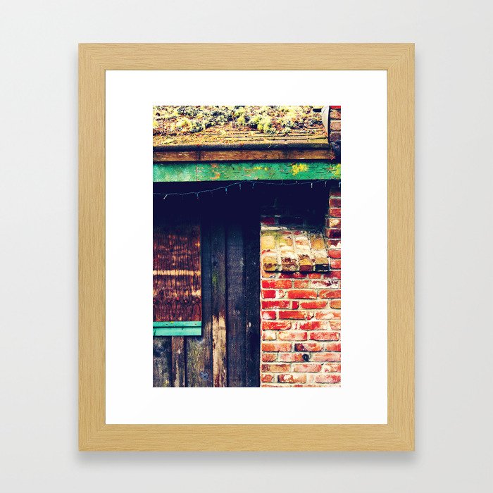 The Holiday Remains Framed Art Print