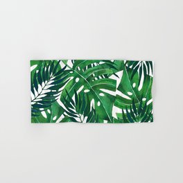 Jungle leaves Hand & Bath Towel