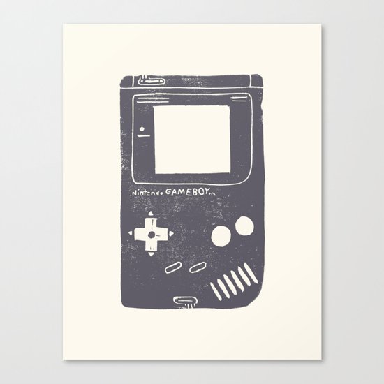 Game Boy Canvas Print
