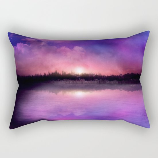 Sunset magic Rectangular Pillow