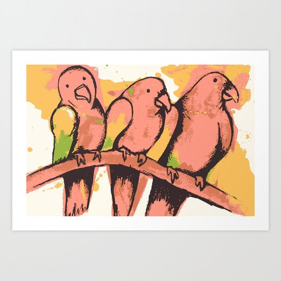 Birds Art Print
