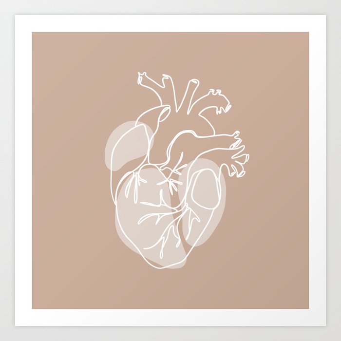 Heart II Art Print