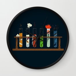 Science with Beaker Wall Clock