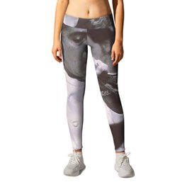 Cook And open Beer anthony bourdain  Leggings | Stencil, Pattern, Rip, Black And White, Oil, Abstract, Graphicdesign, Food, Acrylic, Vector 