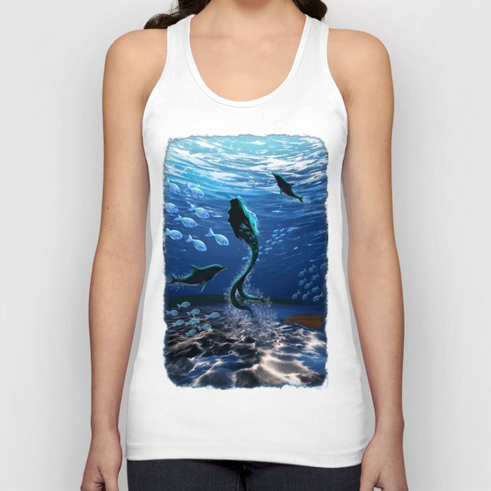 Mermaid Magical Ocean Spirit Tank Top