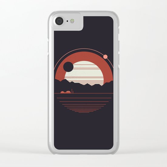Solitude Clear iPhone Case