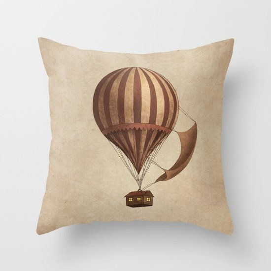Departure Throw Pillow