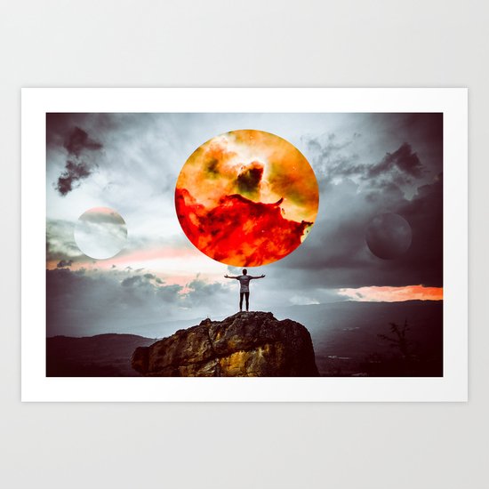 world of possibilities Art Print
