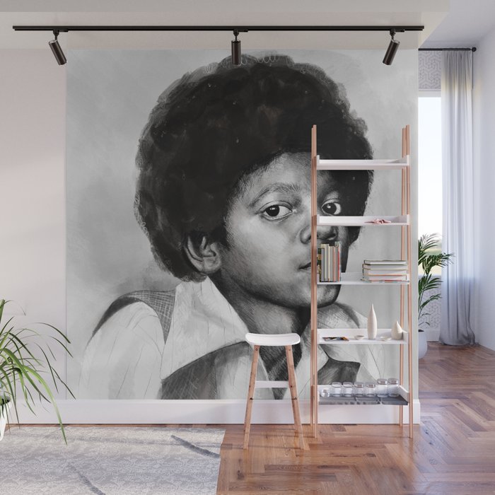 Young Michael Wall Mural