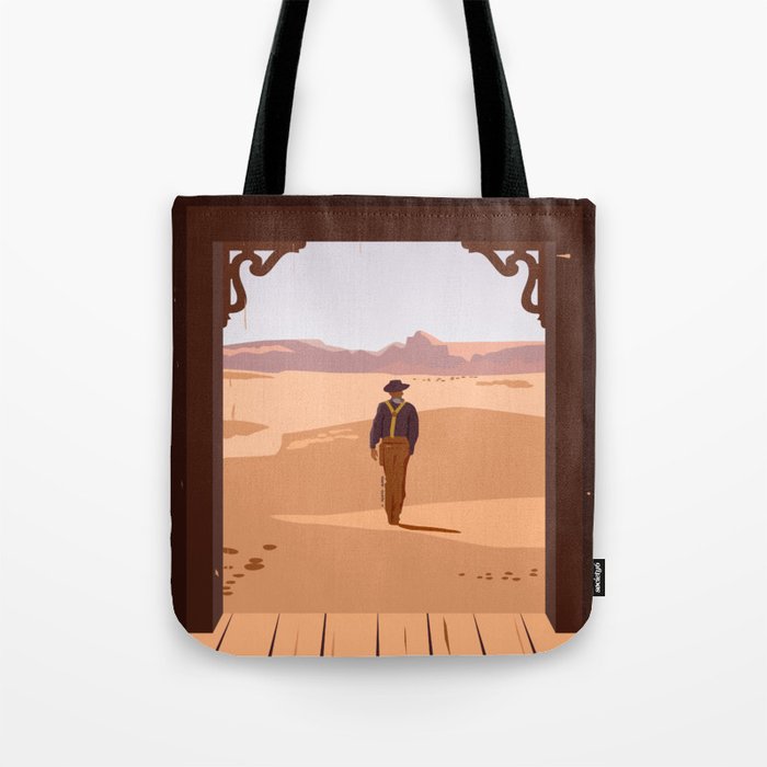 The Searchers Ending Illustration Tote Bag