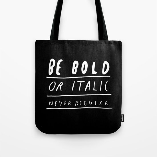 NEVER Tote Bag