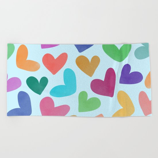 Lovely Pattern III Beach Towel