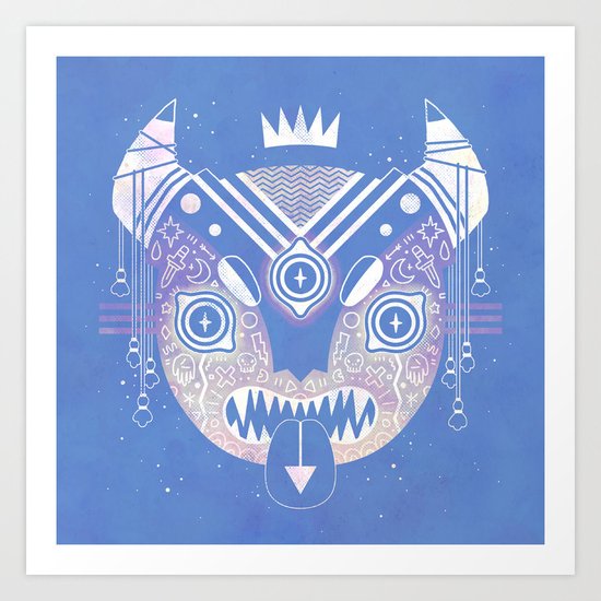 Sky Demon Art Print