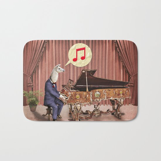 LA-LA-LA-Llama! Bath Mat