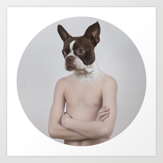 Therianthrope - Dog Art Print