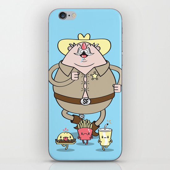 Sherif Fatman and Fast Food iPhone & iPod Skin
