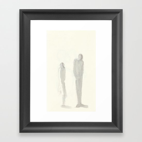 Gesture Framed Art Print