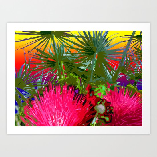 Friday's Hike Art Print
