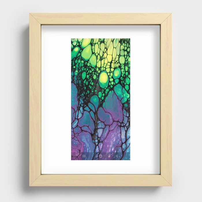 Abstract #1 Recessed Framed Print