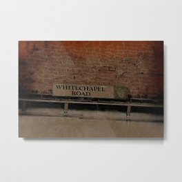 Old Haunts - Whitechapel Road,  London Metal Print | Famouslondonstreet, Londonsights, Englishhistory, Digital Manipulation, Whitechapelroad, Jacktheripper, Famousstreet, Eastendlondon, Road, Vintage 