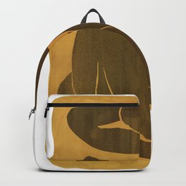 Henri Matisse mustard and black nude Backpack