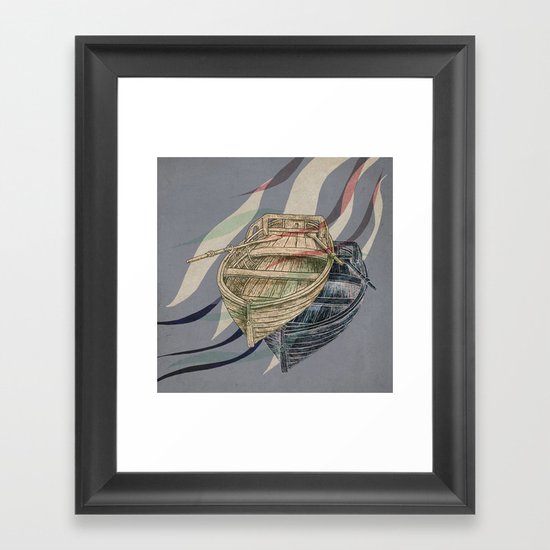 Undercurrents Framed Art Print