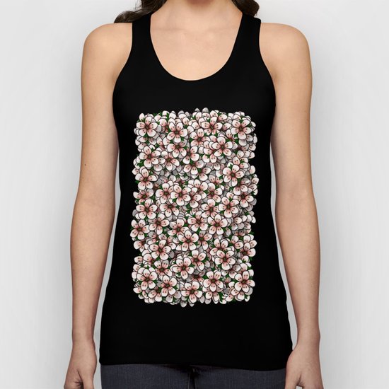 Cherry Blossom Unisex Tank Top