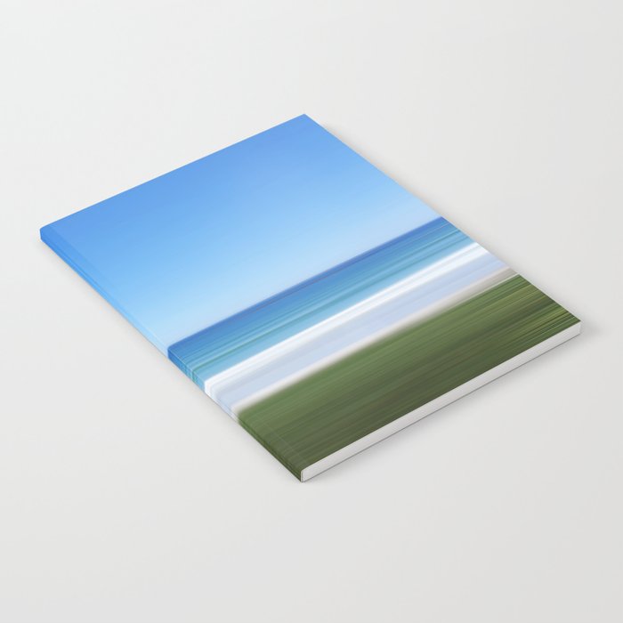 Summer Days Seascape Impressionism Notebook