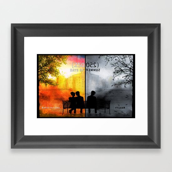 250/250 Days of Summer.... Framed Art Print