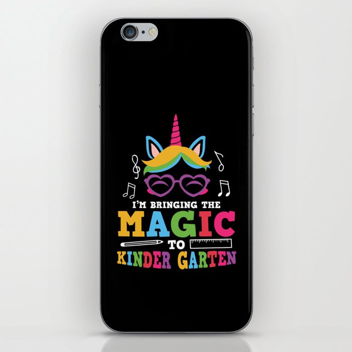 I'm Bringing The Magic To Kinder Garten iPhone Skin