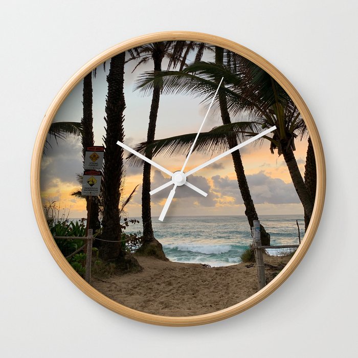 hawaii Wall Clock