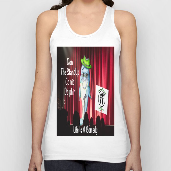 Don The StandUp Comic Dolphin On Stage Tank Top