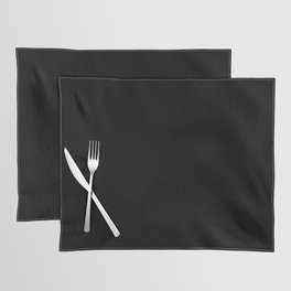 Simply Midnight Black Placemat