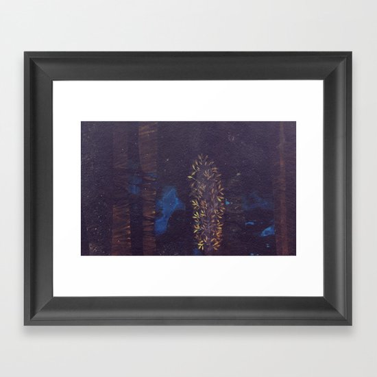 magic forest Framed Art Print