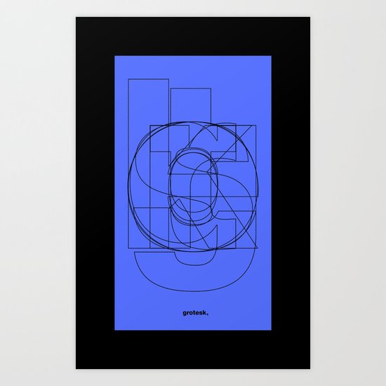 Die Neue Haas Grotesk (C-03) Art Print