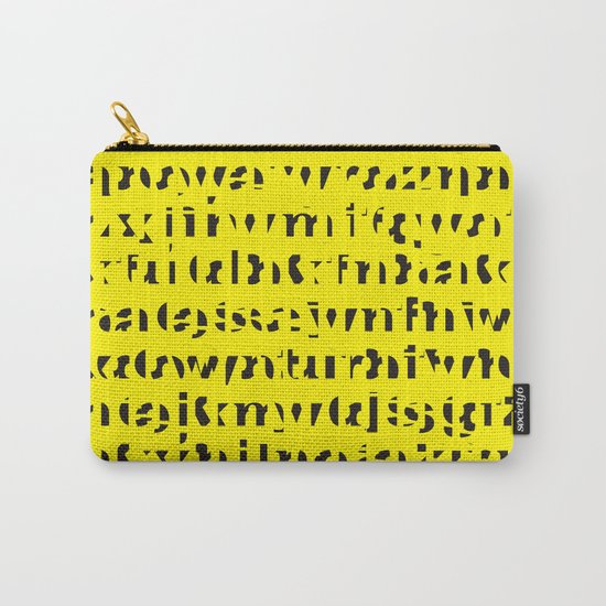 Ancient Script Carry-All Pouch