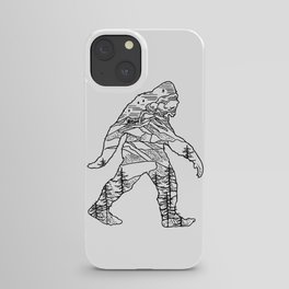 Bigfoot in the pacific northwest iPhone Case