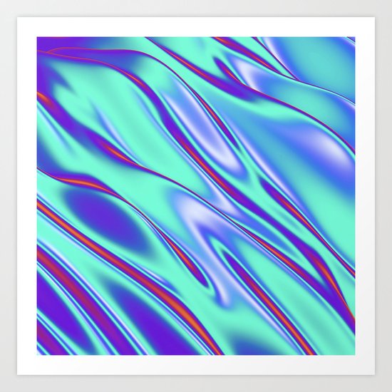 Melting Sublime Art Print