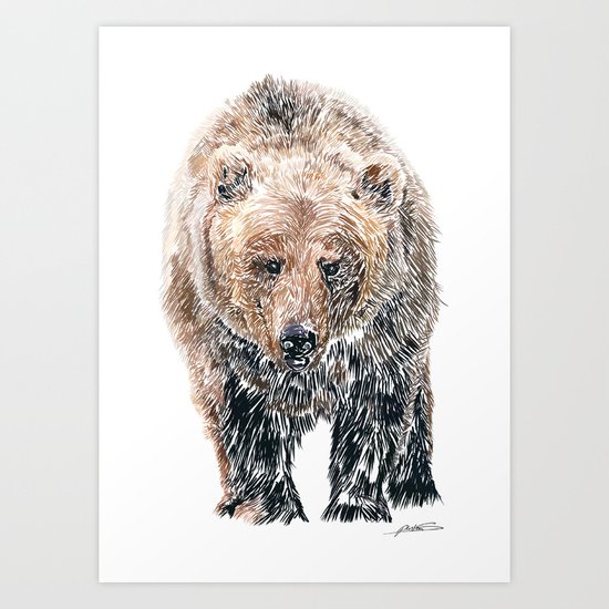 Bear Art Print