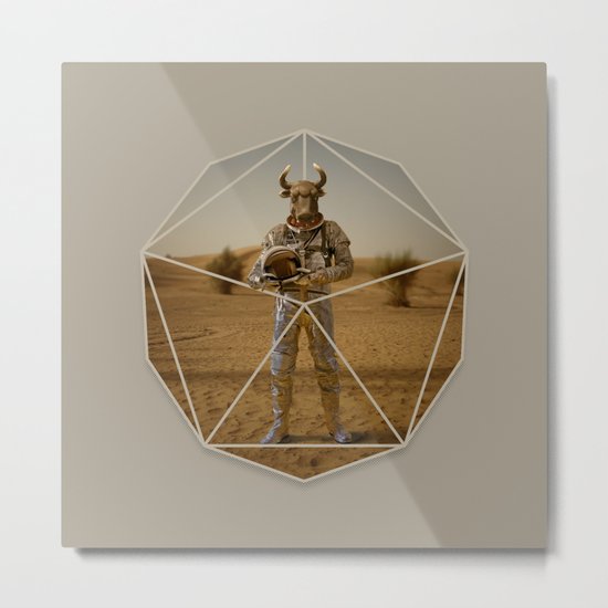 The Tourist Metal Print