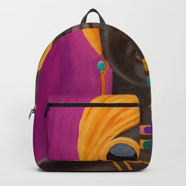 African American Woman Pop Art Portrait Backpack